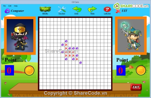 game caro,game cờ caro,đồ án trí tuệ nhân tạo,source code game cờ caro c#,game caro c#,code co caro