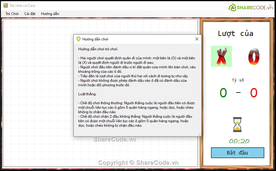 Game cờ caro,Source code game cờ caro C#,game cờ caro,cờ caro,game caro c#