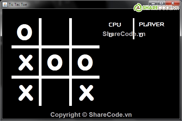 Tic Tac Toe,caro,game cờ caro,game caro java,game tic tac toe