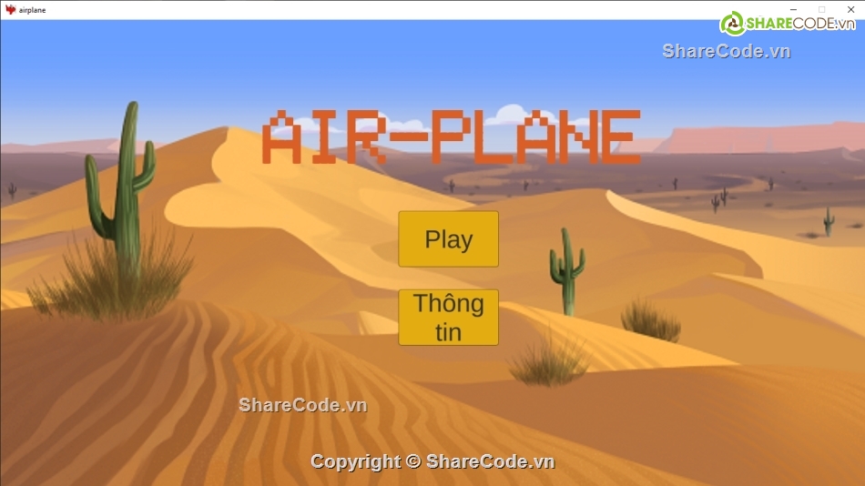 Game Air-plane  2d,unity Game Air-plane,full code Game Air-plane,full code game 2d Airplane,code game offline Airplane,Code đồ án Game Air-plane