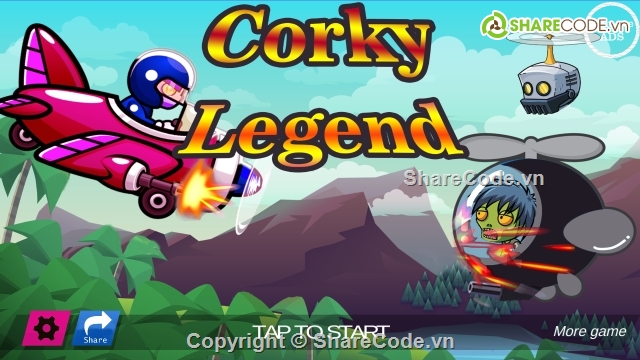 Game hành động,Game Unity,game offline,Game bắn súng,Corky Legend