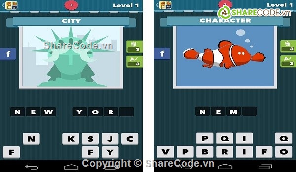 game học tiếng anh,source code game đoán chữ,source code android,game luyện tiếng anh