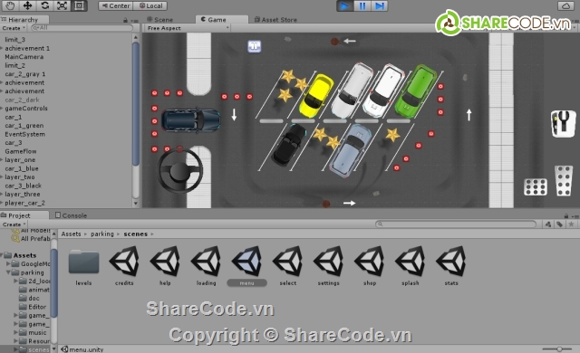 parking,2d,simulator,Parking Simulator