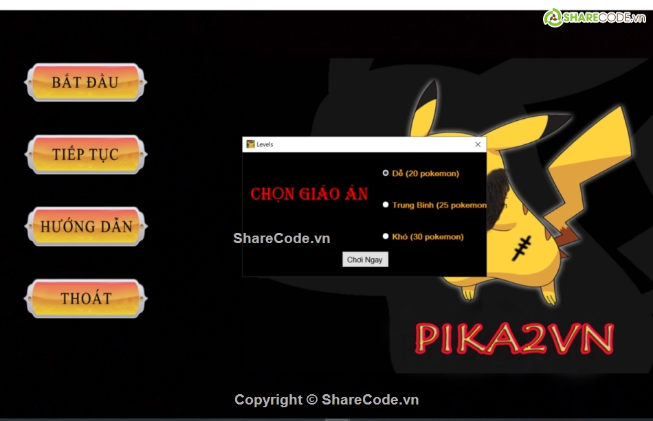 Source code game Pikachu,pikachu,game pikachu,pikachu C#,game C#,winform