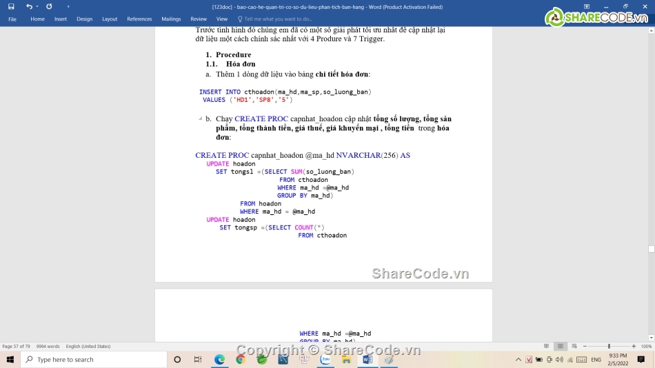 Hệ quản trị,quản lý bán hàng,SQL,quản lý,quản lý cửa hàng,bán quần áo