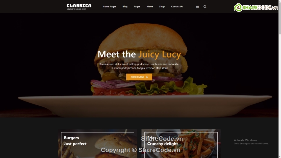 Code template game burger,giao diện cửa hàng đẹp,code html css cửa hàng hamburger,bootstrap giao diện cửa hàng hamburger,Html css giao diện thức ăn nhanh