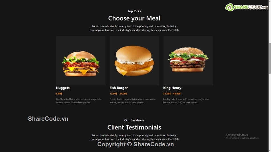 Code template game burger,giao diện cửa hàng đẹp,code html css cửa hàng hamburger,bootstrap giao diện cửa hàng hamburger,Html css giao diện thức ăn nhanh