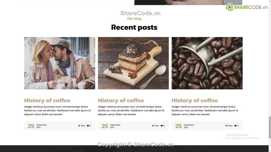 html css coffee,giao diện web coffee,teamplate html css web coffee