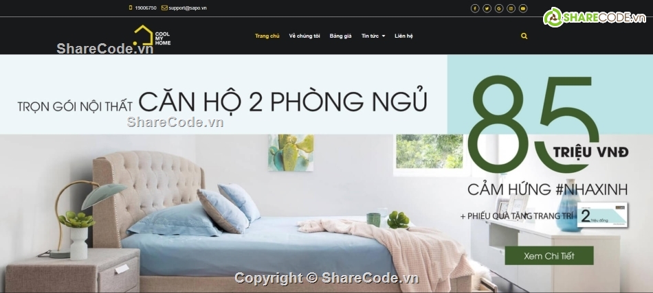 giao diện nội thất,code nội thất,giao diện thiết kế,code thiết kế,html css nội thất