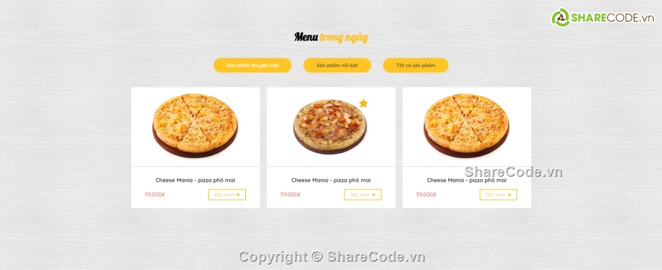 giao diện html css pizza,web pizza html css,code giao diện web pizza