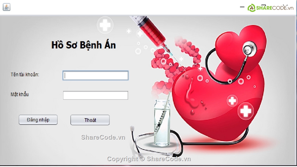 code quản lý Java,Code Quản lý bệnh viện,quản lý bệnh viện java,Code java quản lý bệnh viện