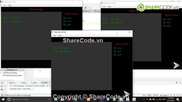 code app chat online,java socket,phần mềm chat client and server,chat client,ứng dụng chat java