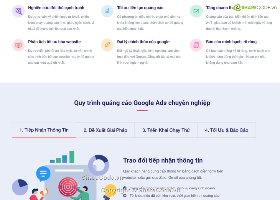 Landing dịch vụ quảng cáo,Dịch vụ website Maketing,Dịch vụ chạy quảng cáo