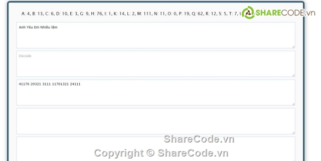 mã hóa RSA,Học sinh,bé học chữ,Code mã hóa,chuyển chữ thành số,code giải mã