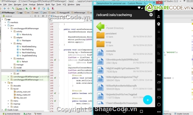 file manager,source code quản lý file,quản lý file android,code Manager File