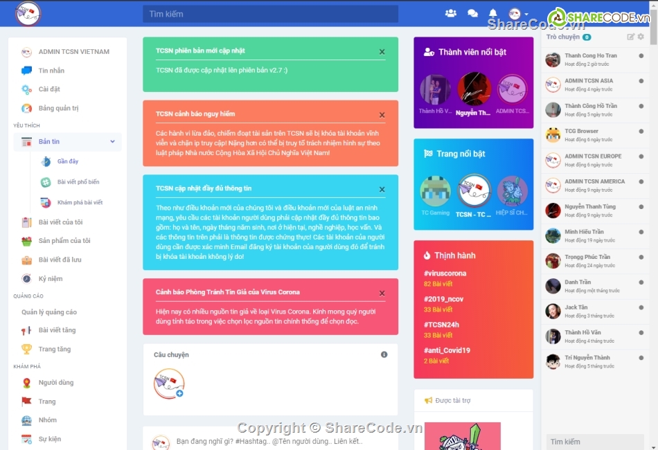 Code Mạng Xã Hội Giống FaceBook,Code Mạng Xã Hội,Mạng Xã Hội Sngine v2.7,Mạng Xã Hội Sngine v2.6.1,Share Code Web mạng xã hội