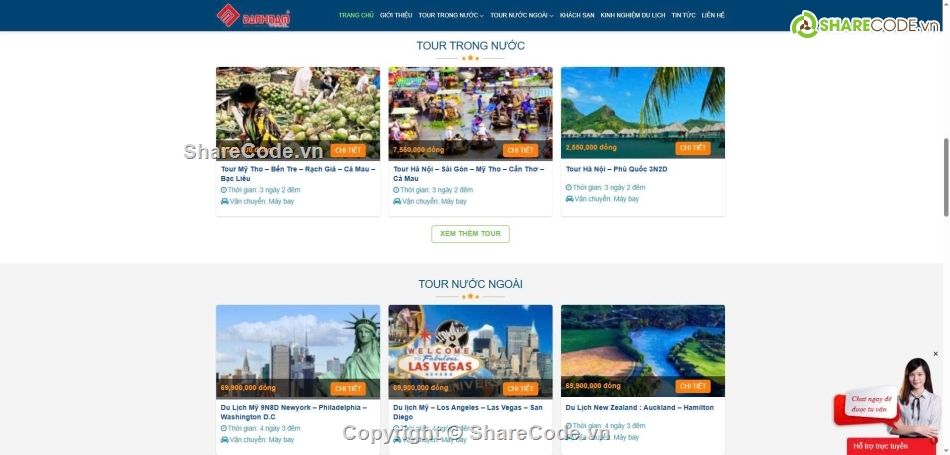 Website du lịch,Web dịch vụ,tối ưu,chuẩn seo