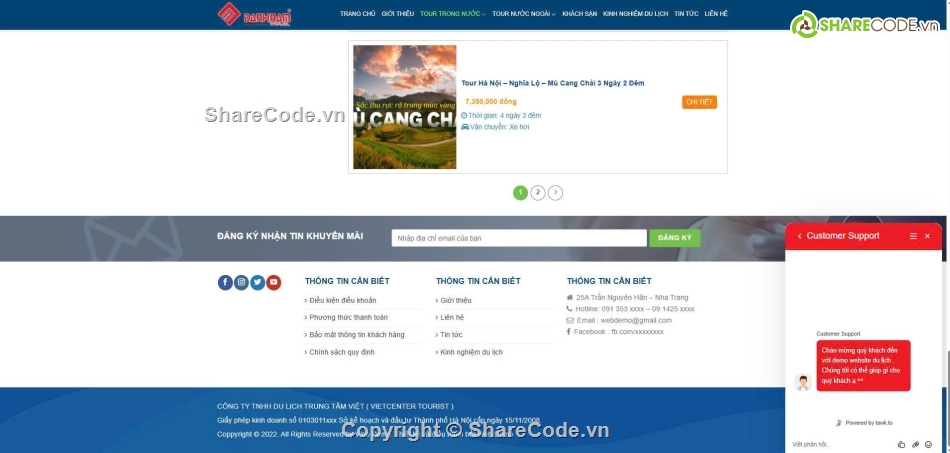 Website du lịch,Web dịch vụ,tối ưu,chuẩn seo