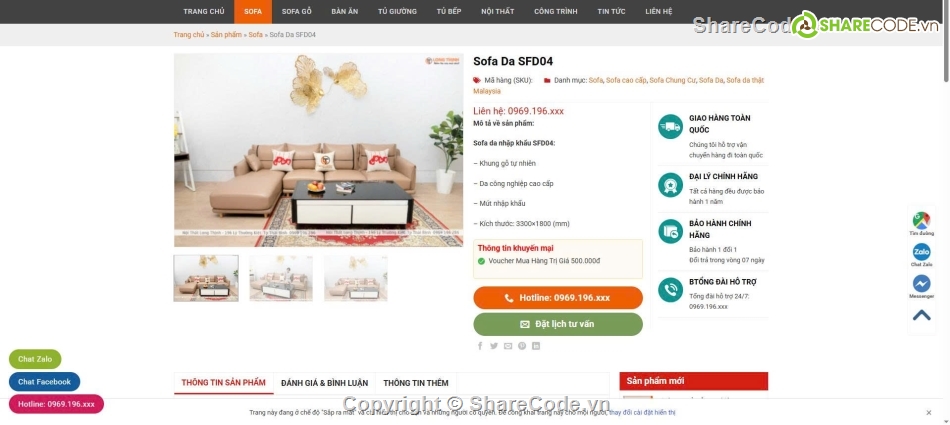 chuẩn seo,nội thất đẹp,theme wordpress,website bán hàng