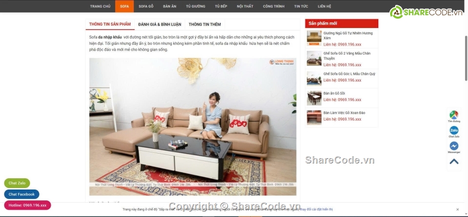 chuẩn seo,nội thất đẹp,theme wordpress,website bán hàng