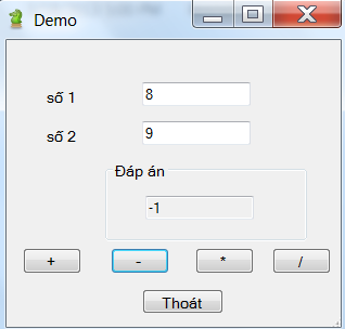 code máy tính C#,code máy tính,winform C#,winform,Máy tính đơn giản