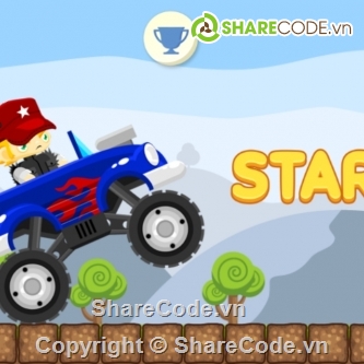 Monster Truck,Codecanyon,Monster Truck Stunts Jump 2,source code game