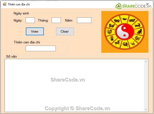 tính thiên can địa chi,bói toán,Code bói toán,code xem bói,code tử vi