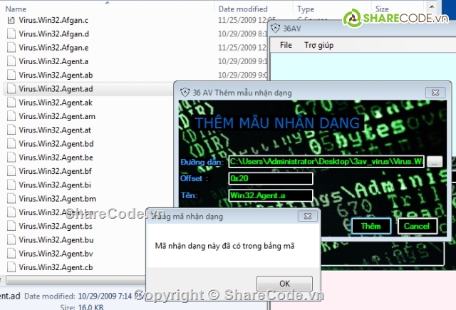diệt virus,Phần mềm diệt virus,Source code quét virus,quyét virus