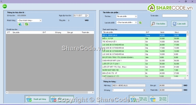 Quản lí bán hàng,phần mềm quản lý,quản lý bán hàng c#,bán hàng,winform c#,visual c#