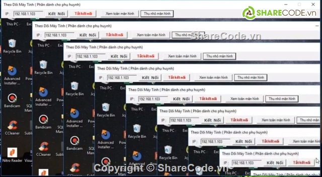 C#,C# Máy,server kiểm soát máy client,đồ án tốt nghiệp c#,thư viện source code c#