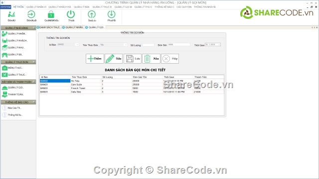 Quản lý cafe,quản lý nhà hàng,phần mền quản lý,visual c#,lập trình c#