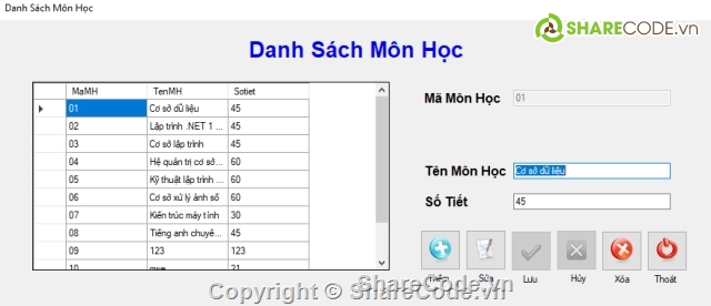 code quản lý sinh viên C#,code quản lý học sinh sinh viên C#,C# quản lý điểm,quản lý điểm sinh viên
