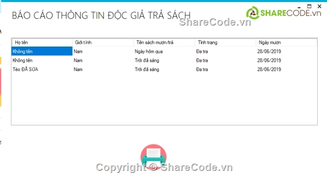 code quản lý thư viện,Source code thư viện,Phần mềm quản lý C#,Quản lý thư viện,Quản lý sách