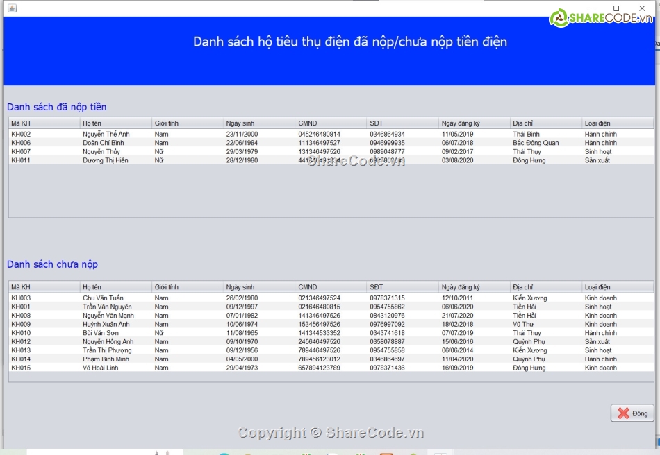 quản lý tiền điện,phần mềm quản lý tiền điện,code java quản lý tiền điện,java quản lý tiền điện,code phần mềm QL tiền điện