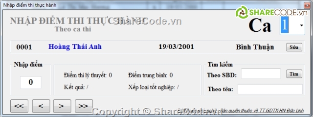 code quản lý thi cử,code quản lý thi nghề phổ thông,phần mềm giáo dục,phần mềm chất lượng