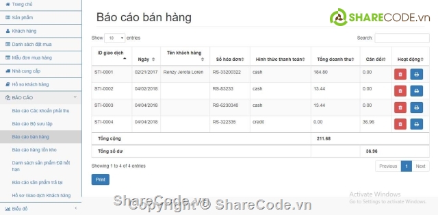 quản lý bán hàng,quản lý hàng tồn kho,quản lý cửa hàng,code quản lý tồn kho,code quản lý hàng hóa