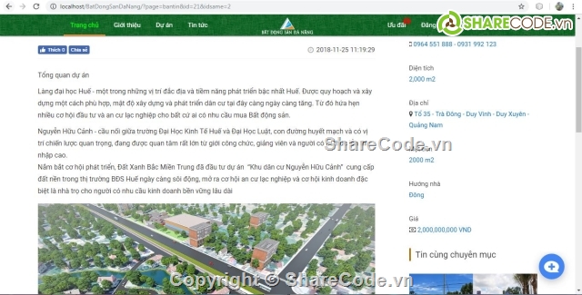 code bất động sản,Bất động sản php,Web php bất động sản,source quản lý bất động sản,Bất động sản đà nẵng,Web nhà đất