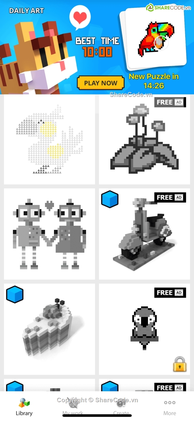 pixel,Unity Pixel Art,Pixel Art – Color By Number