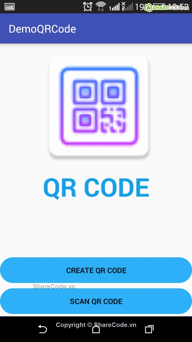 android,QR,Source code android,source code di động,QR code android,mã vạch