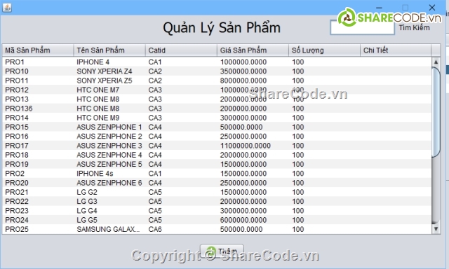 Cửa hàng điện thoại,quản lý điện thoại,quản lý java,quản lý bán điện thoại,phần mền quản lý