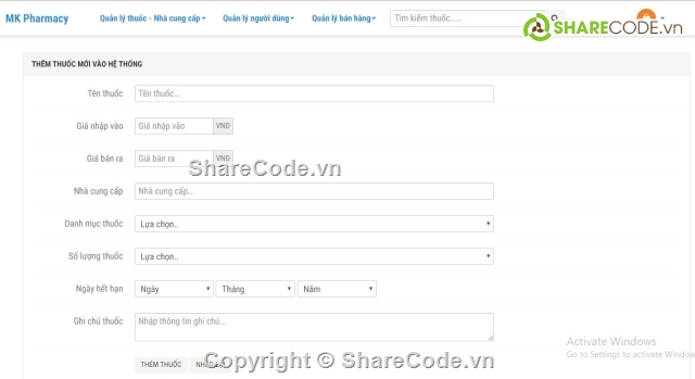 source code quản lý nhà thuốc bằng php,quản lý thuốc bằng php,quản lý nhà thuốc,web bán thuốc,web bán thuốc tây
