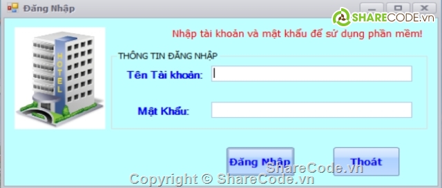 quản lý khách sạn,đồ án quản lý khách sạn,quản lý khách sạn c#,source quản lý khách sạn c#,code phần mềm quản lý khách sạn c#