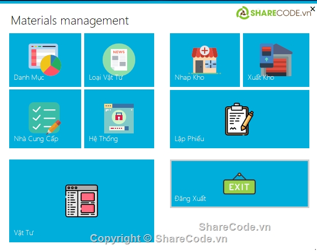 Quản lý kho hàng,Quản ly vật tư,Quản Lý kho,đồ án quản lý kho c#,quan ly kho c#
