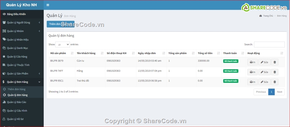 quản lý kho PHP,quản lý bán hàng PHP,quản lý tồn kho,quản lý bán hàng php,đồ án quản lý kho,code quản lý kho hàng