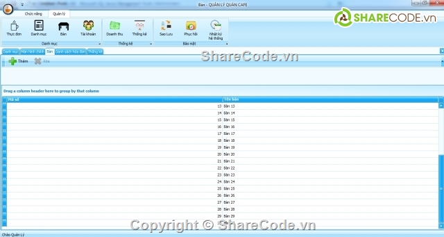 đồ án tốt nghiệp c#,quản lý cafe,quản lý quán cà phê,quan ly coffee