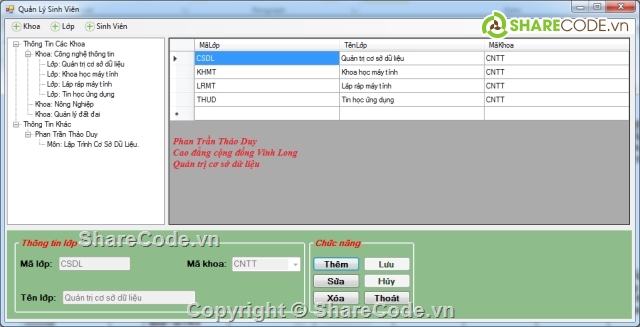 Quản lý sinh viên,Quản lý học sinh,phần mềm quản lý,quản lý sinh viên c#