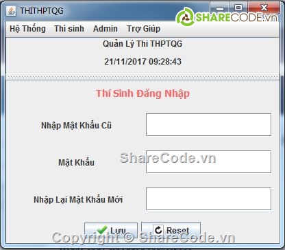 code quản lý thi,dowload code quản lý thi,code quản lý kỳ thi trung học,Code Thi trung học phổ thông quốc gia,java swing code quản lý thi,java swing code quản lý kỳ thi