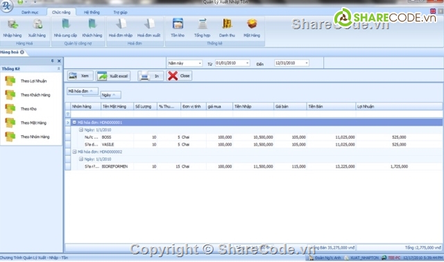 quản lý kho,quản lý kho hàng,đồ án tốt nghiệp,bài tập lớn c#,quản lý xuất nhập tồn kho