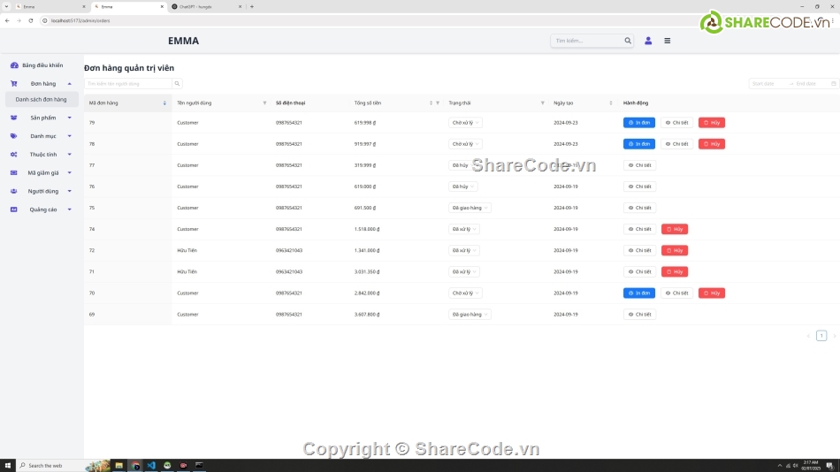 code thời trang php,code php bán hàng,web thời trang php mysql,đồ án tốt nghiệp thời trang mvc php,code bán hàng