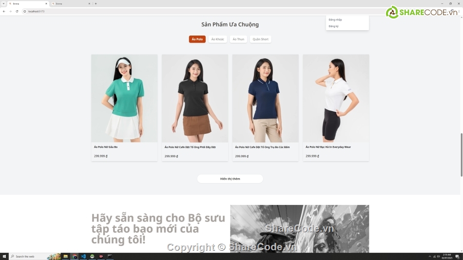 code thời trang php,code php bán hàng,web thời trang php mysql,đồ án tốt nghiệp thời trang mvc php,code bán hàng